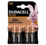 Duracell Plus Power AA Batterier – 4 stk.